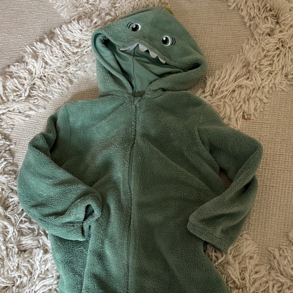 H&M Green Dino Kids Onesie